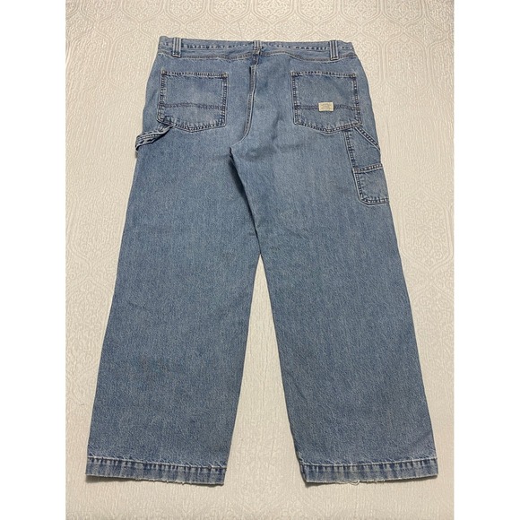 Levi Strauss Signature Other - Levi Strauss Signature Carpenter‎ Jeans Light Wash Denim Mens Size 40x29